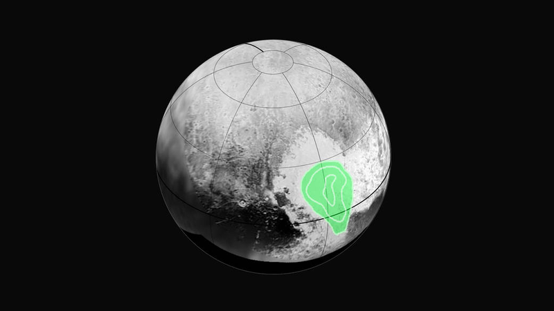 Illustration for article titled Here's the Science so far on Pluto's Icy Mountains and Bumpy Plains